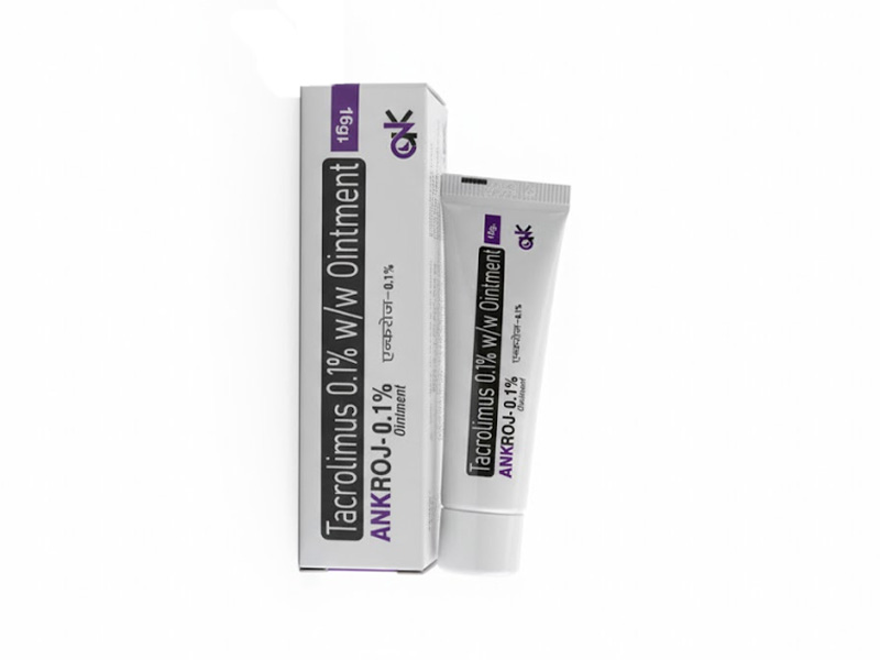 Tacrolimus 0.1% w/w Ointment